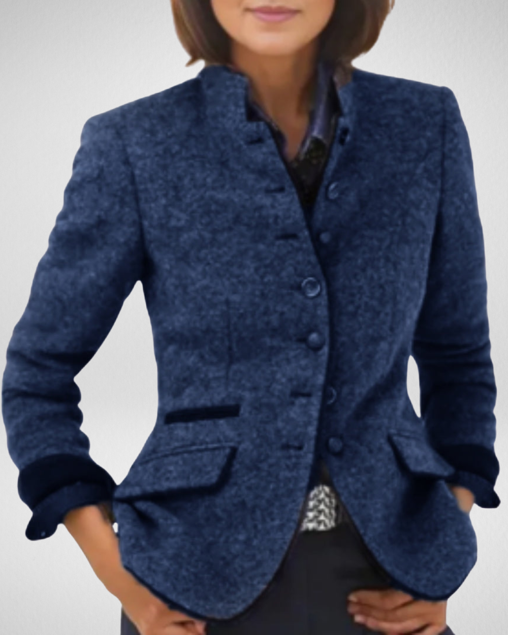 Damska marynarka z tweedu – klasyczna elegancja w stylu wiejskim