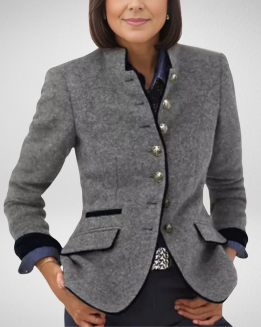 Damska marynarka z tweedu – klasyczna elegancja w stylu wiejskim