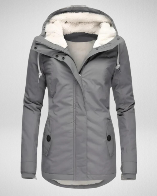 Damska parka z podszyciem polarowym – ciepła i funkcjonalna