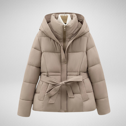 Damska pikowana kurtka zimowa – ciepła i kobieca