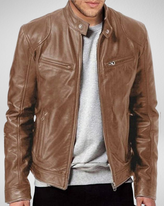 Męska Kurtka Skórzana – Ponadczasowa i Stylowa