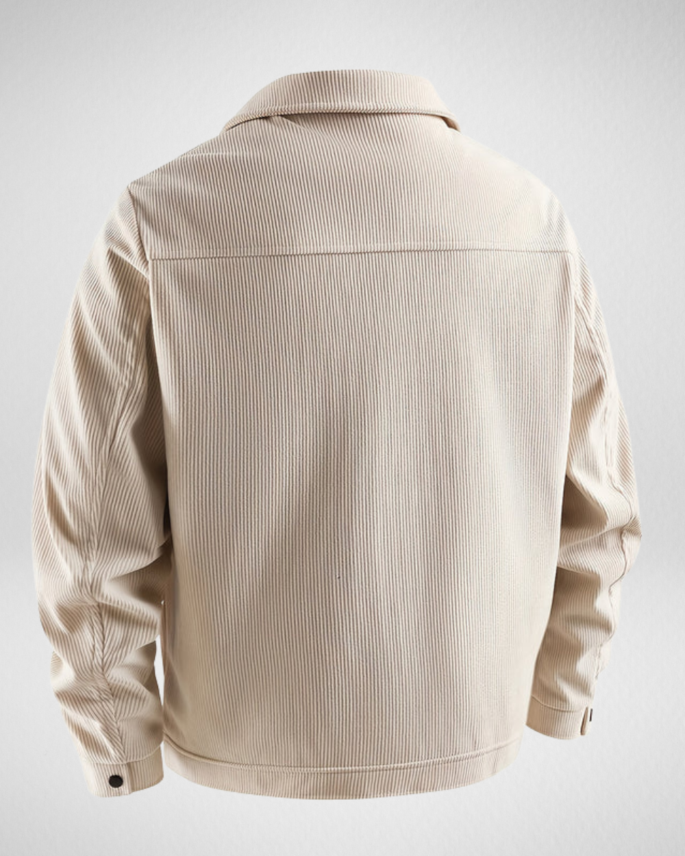 Męska Kurtka Sztruksowa – Dopasowana – Elegancki Styl