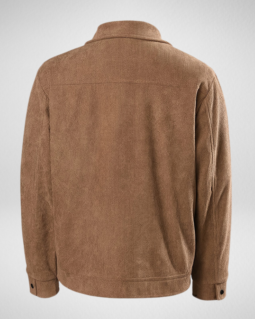 Męska Kurtka Sztruksowa – Dopasowana – Elegancki Styl