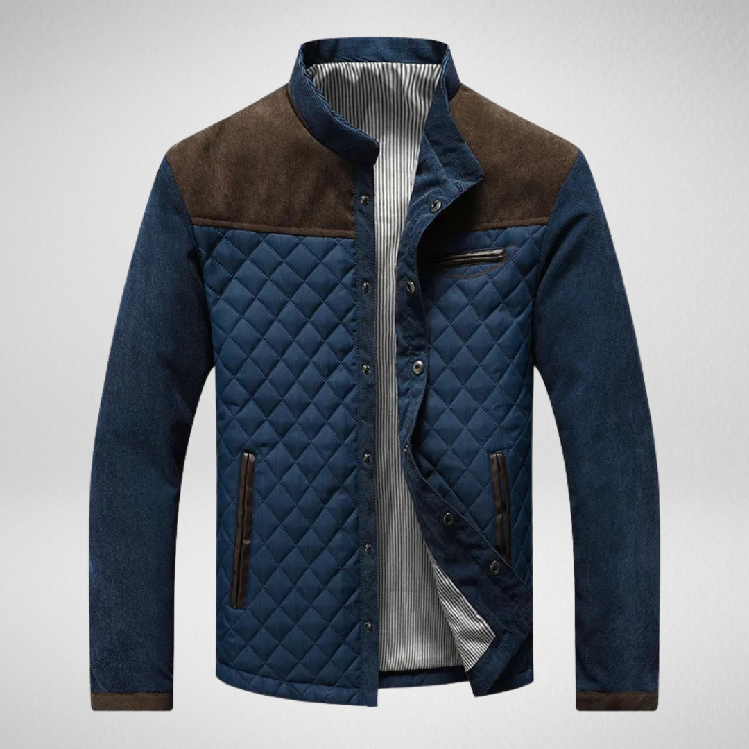 Męska Kurtka Zimowa - Wiatroszczelna - Lekka