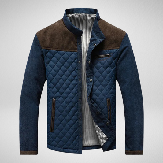 Męska Kurtka Zimowa - Wiatroszczelna - Lekka