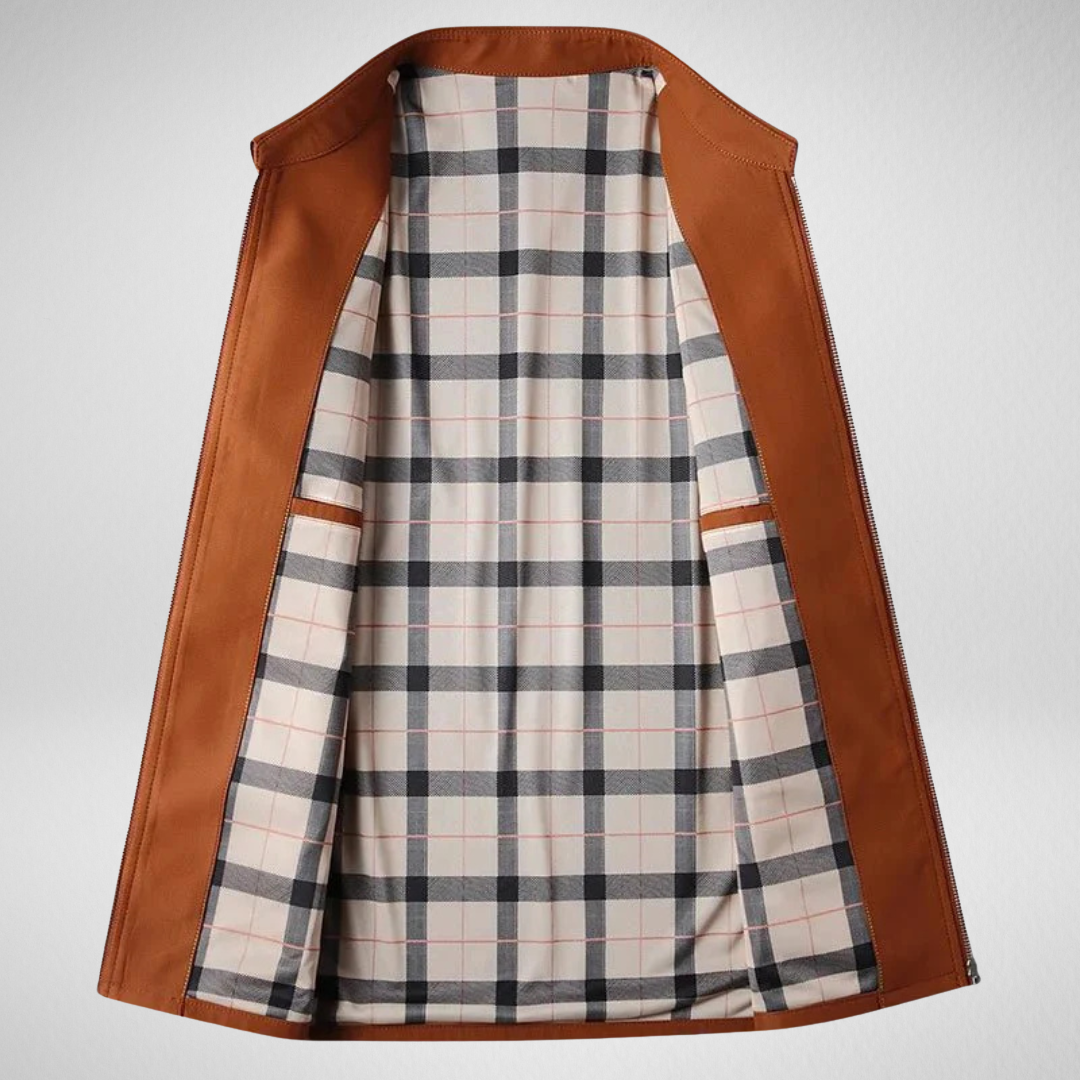 Męska Lekka Kurtka Przejściowa – Komfortowa – Wiosenna i Jesienna