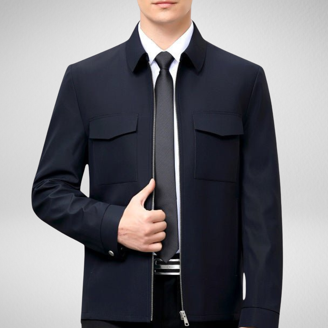 Męska Lekka Kurtka Przejściowa – Komfortowa – Wiosenna i Jesienna