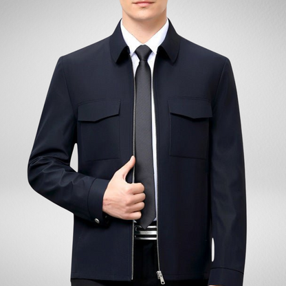 Męska Lekka Kurtka Przejściowa – Komfortowa – Wiosenna i Jesienna