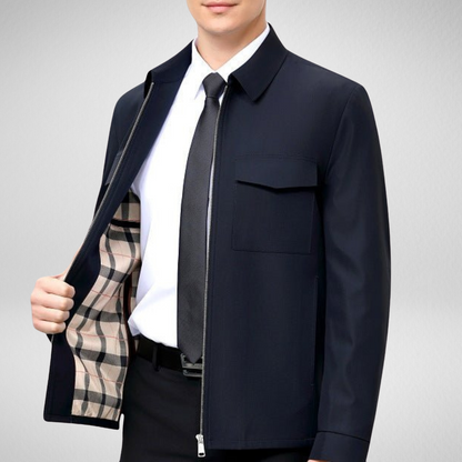 Męska Lekka Kurtka Przejściowa – Komfortowa – Wiosenna i Jesienna