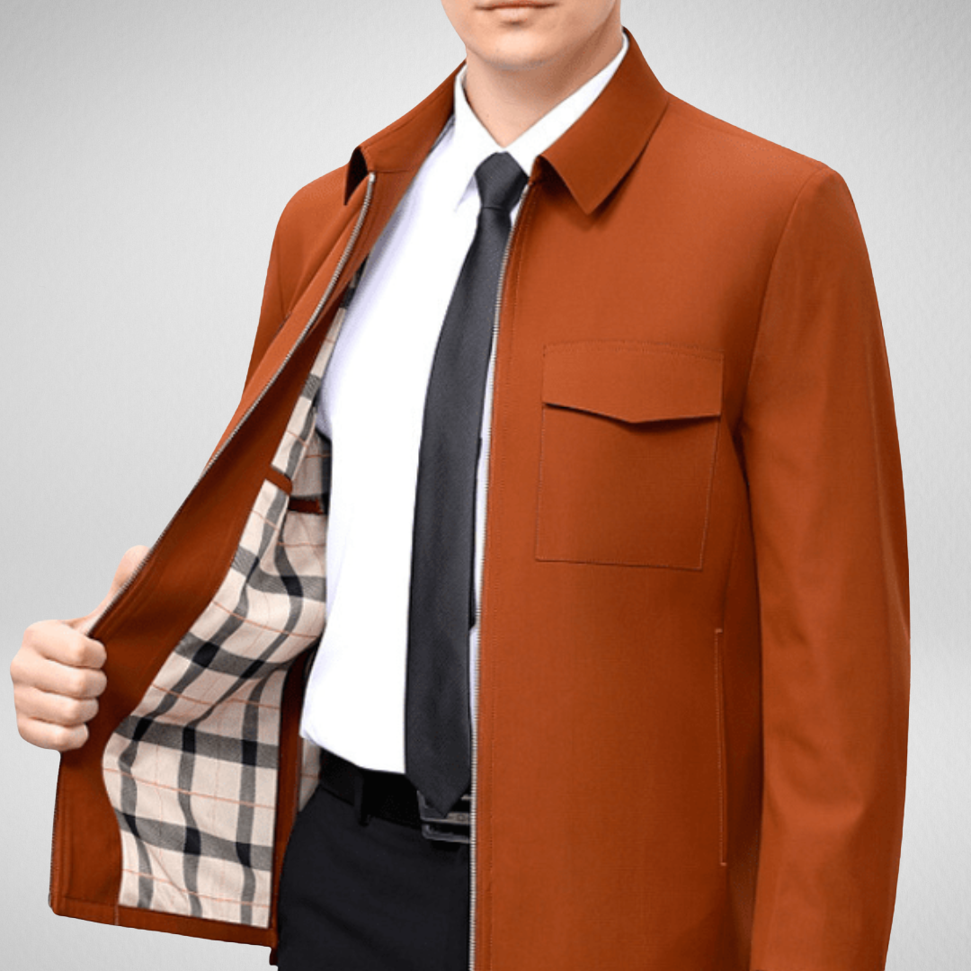 Męska Lekka Kurtka Przejściowa – Komfortowa – Wiosenna i Jesienna