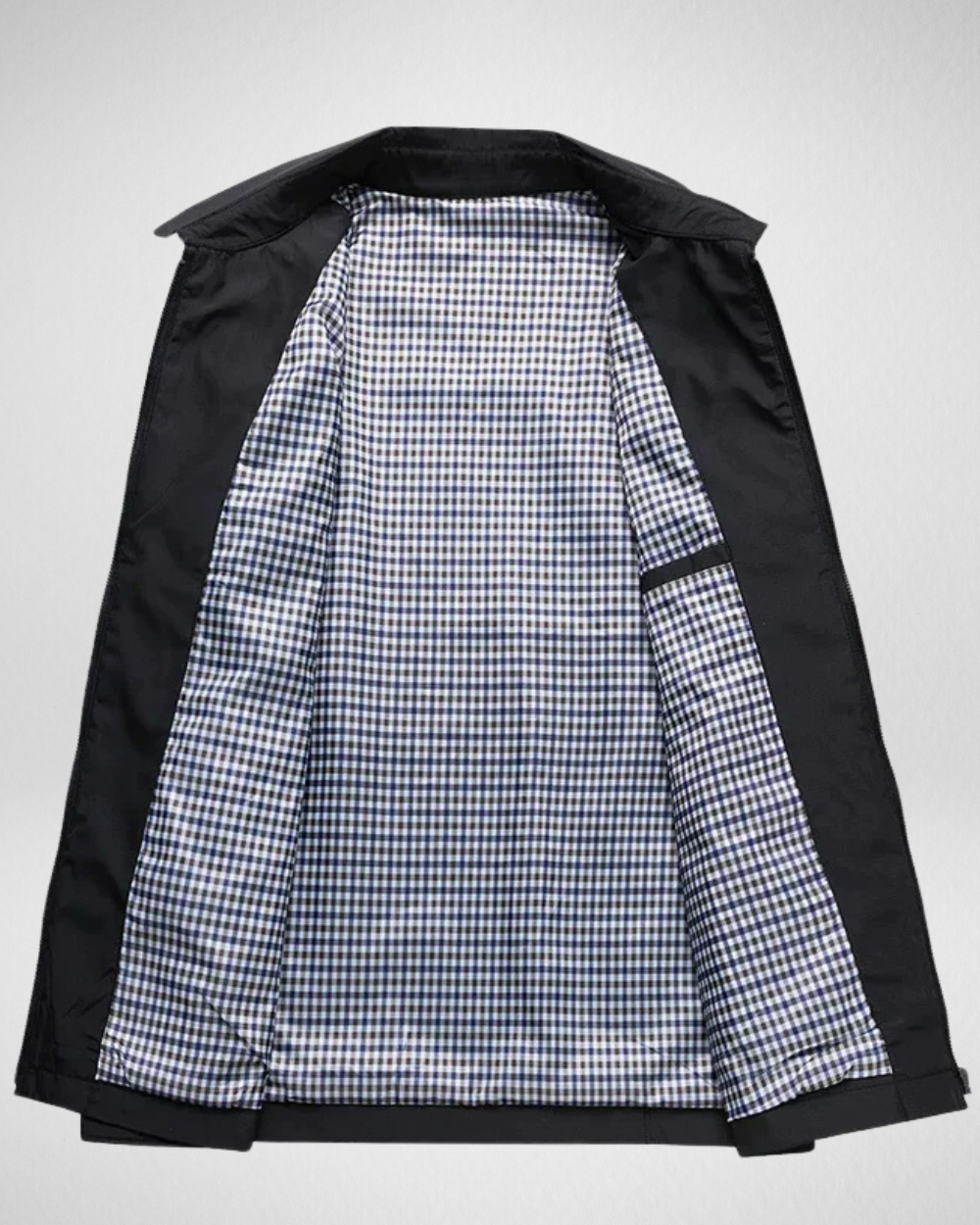 Męska Wiosenna Kurtka – Wysokiej Jakości Bawełna – Sportowa Elegancja