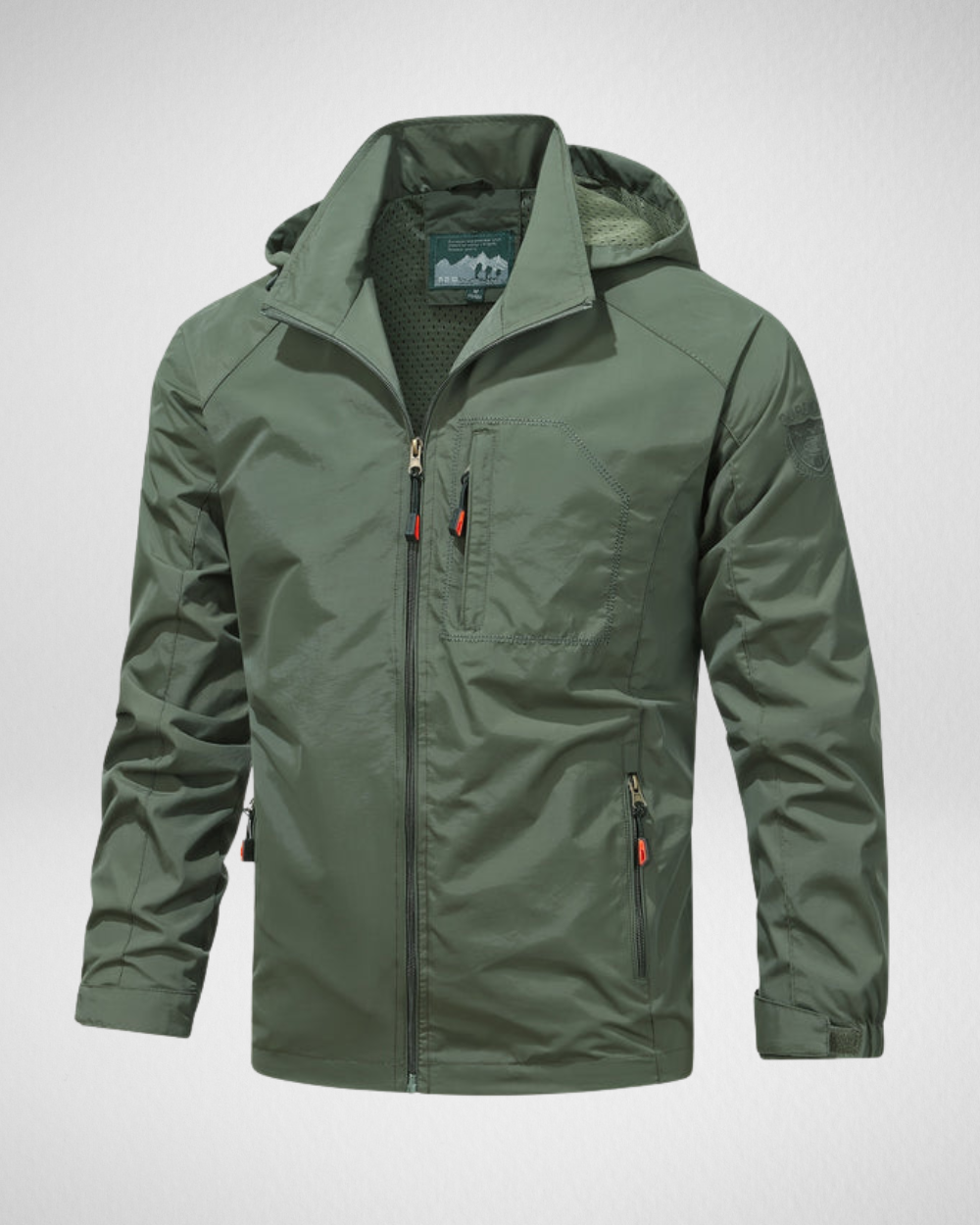 Męska outdoorowa kurtka – Wodoodporna – Lekka ochrona