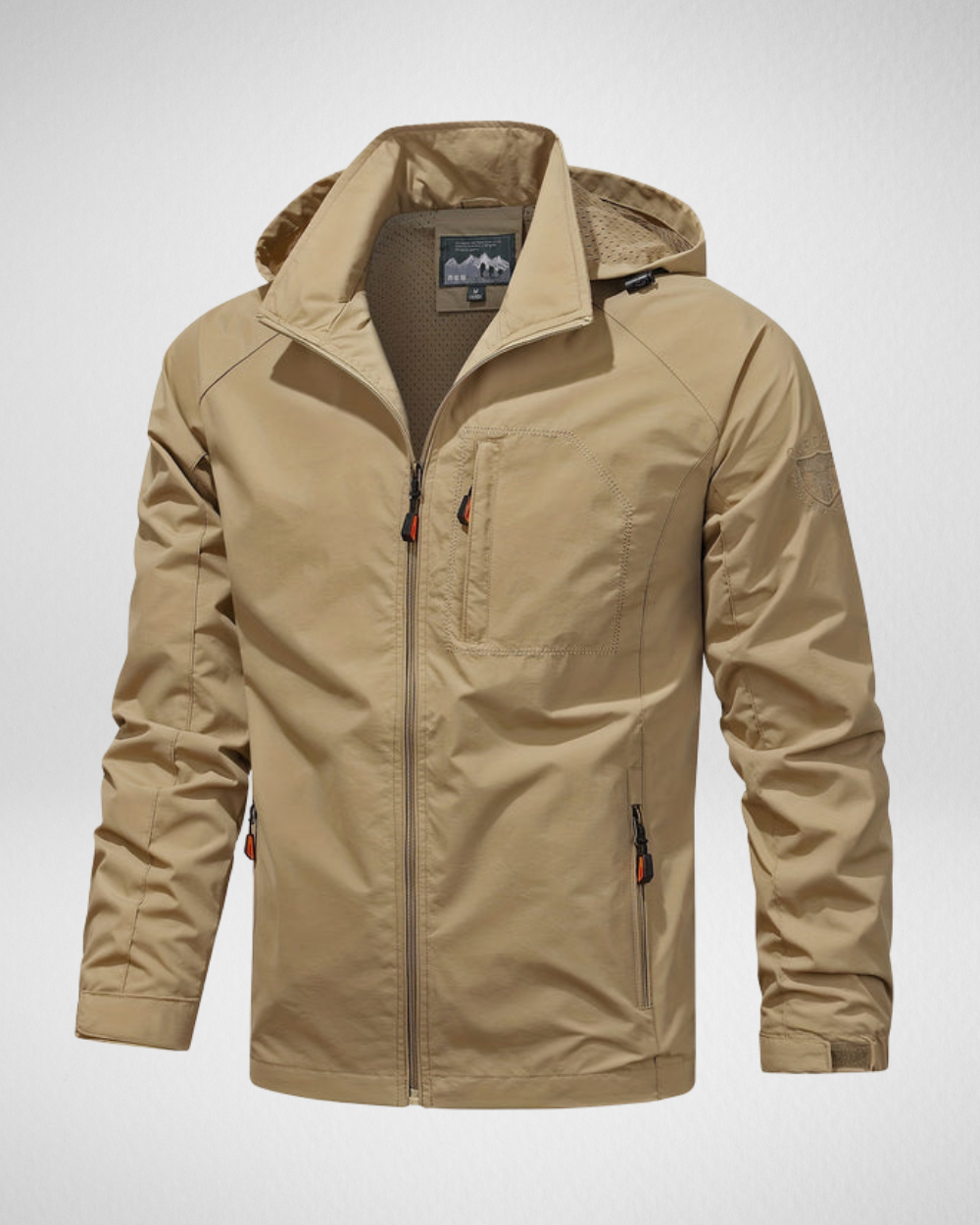 Męska outdoorowa kurtka – Wodoodporna – Lekka ochrona