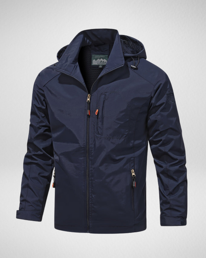 Męska outdoorowa kurtka – Wodoodporna – Lekka ochrona