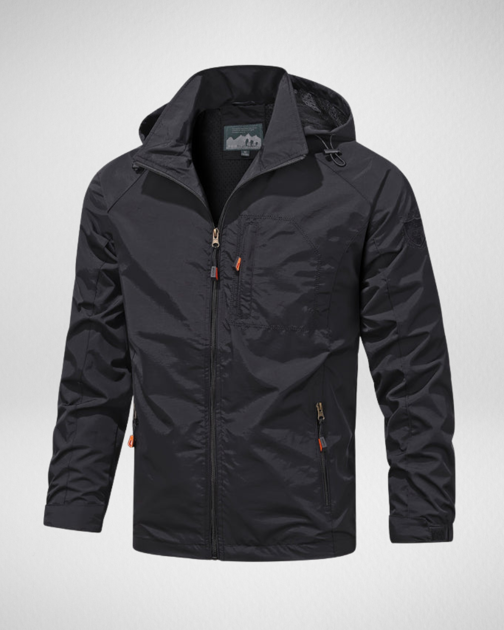 Męska outdoorowa kurtka – Wodoodporna – Lekka ochrona
