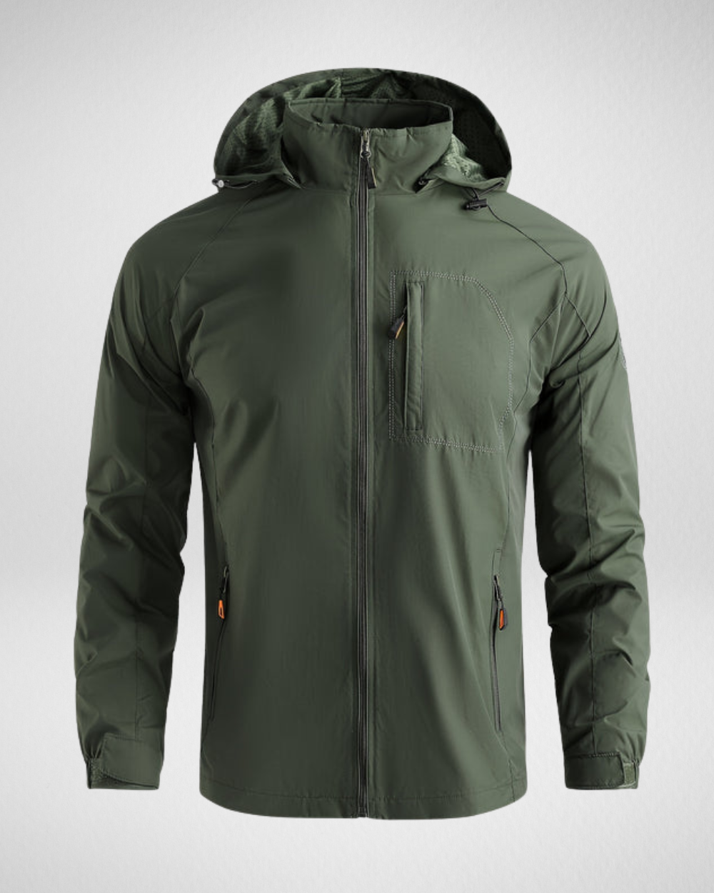 Męska outdoorowa kurtka – Wodoodporna – Lekka ochrona