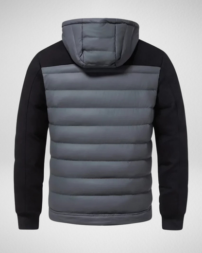 Męska pikowana kurtka – wodoodporna – jesień/zima