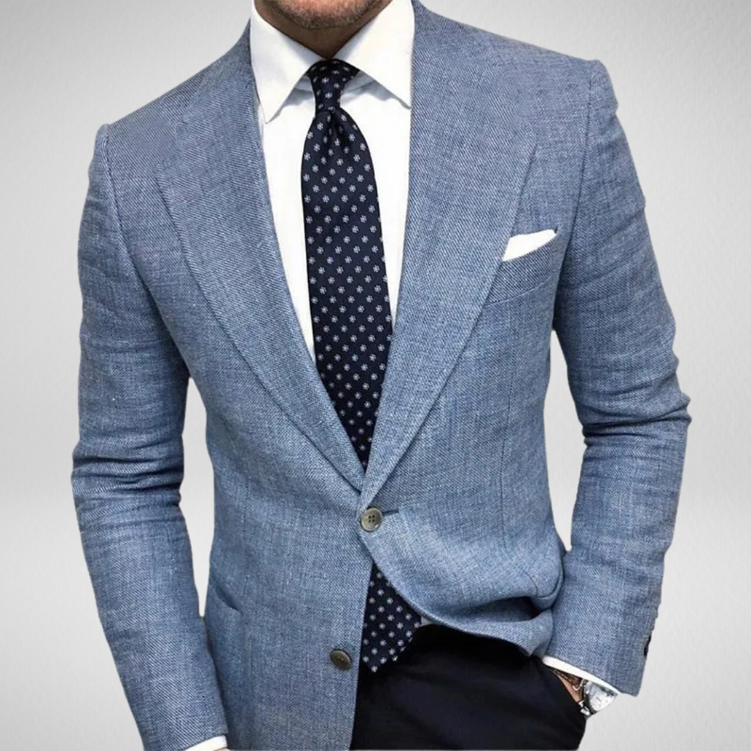 Męska Marynarka – Elegancki, Codzienny Krój