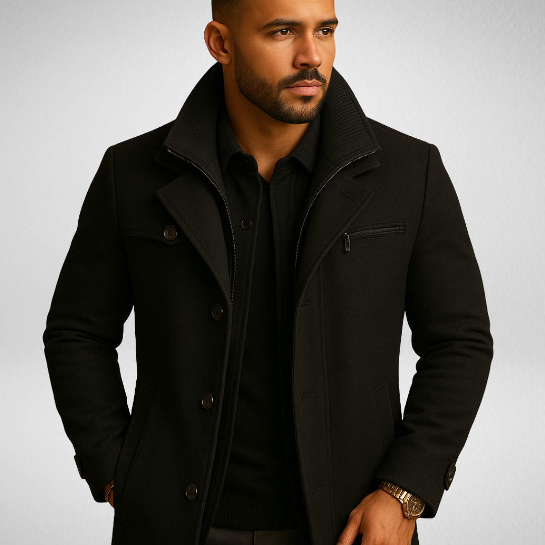 Męska zimowa kurtka wodoodporna – praktyczne ciepło na co dzień