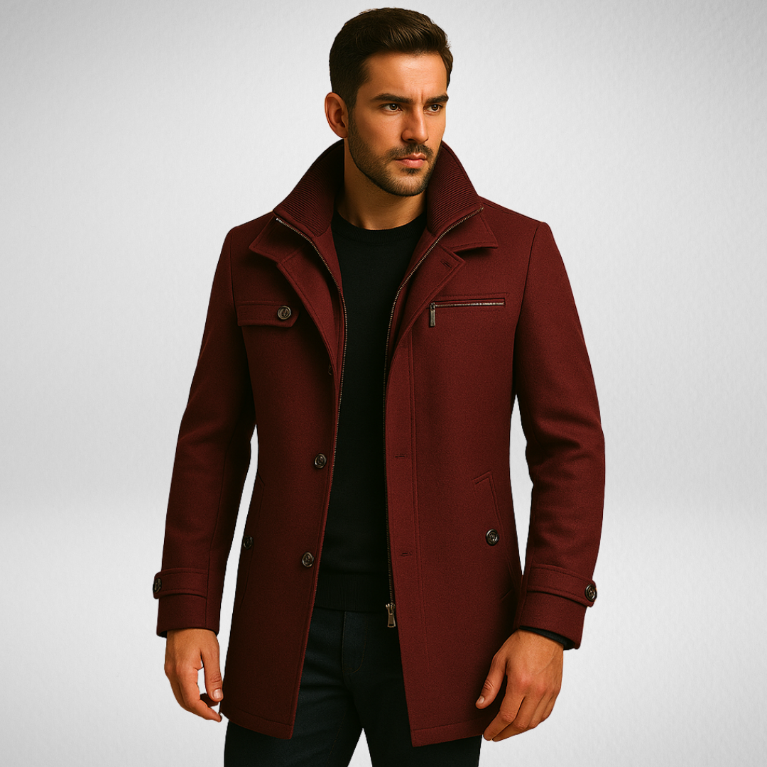 Męska zimowa kurtka wodoodporna – praktyczne ciepło na co dzień