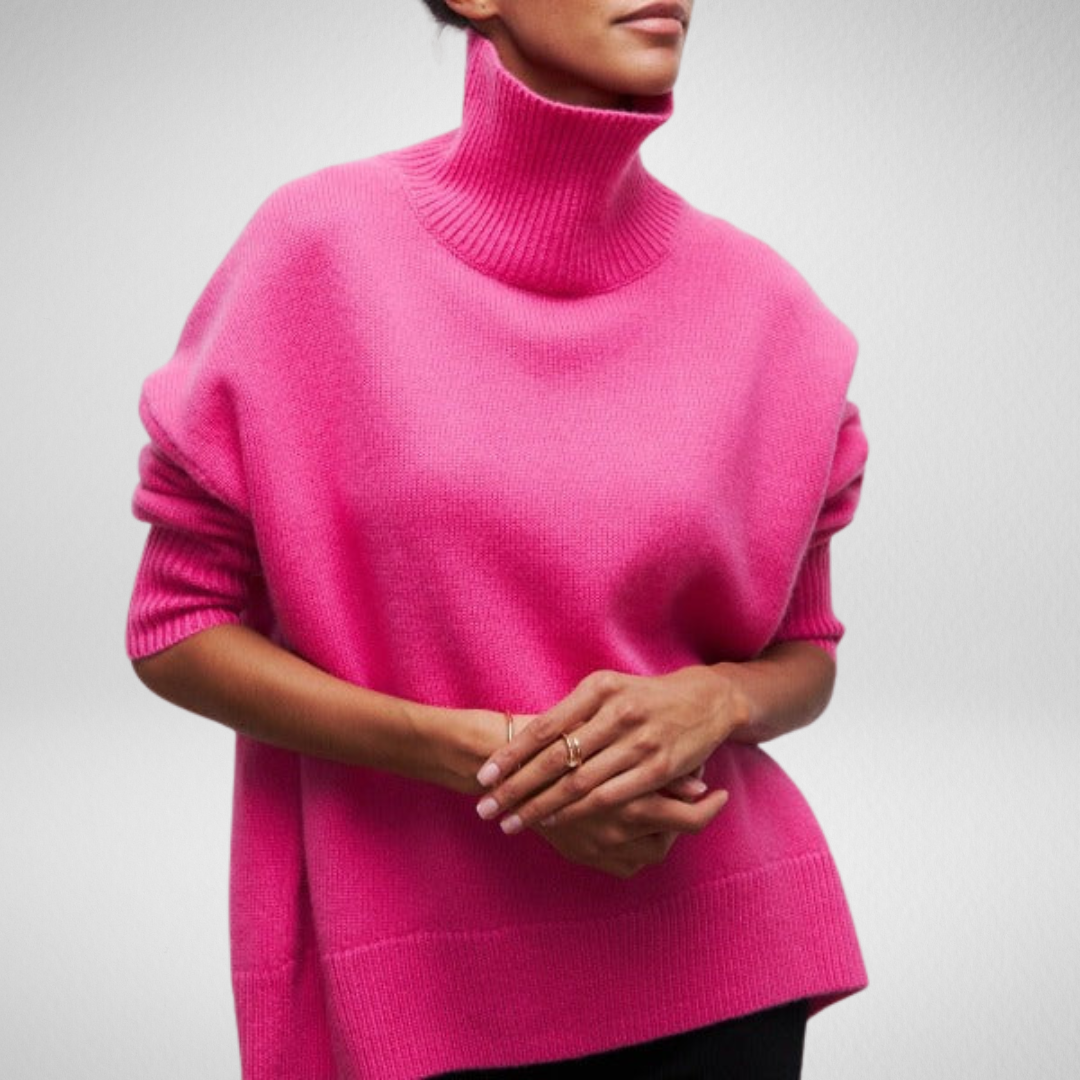 Damski golf o luźnym kroju – ciepło i elegancja na chłodne dni