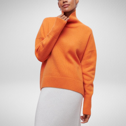 Damski golf o luźnym kroju – ciepło i elegancja na chłodne dni