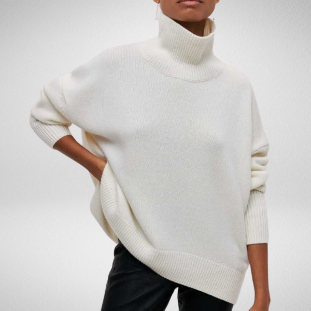 Damski golf o luźnym kroju – ciepło i elegancja na chłodne dni