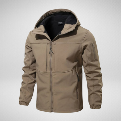 Męska wodoodporna kurtka softshell – styl i ochrona na każdą pogodę