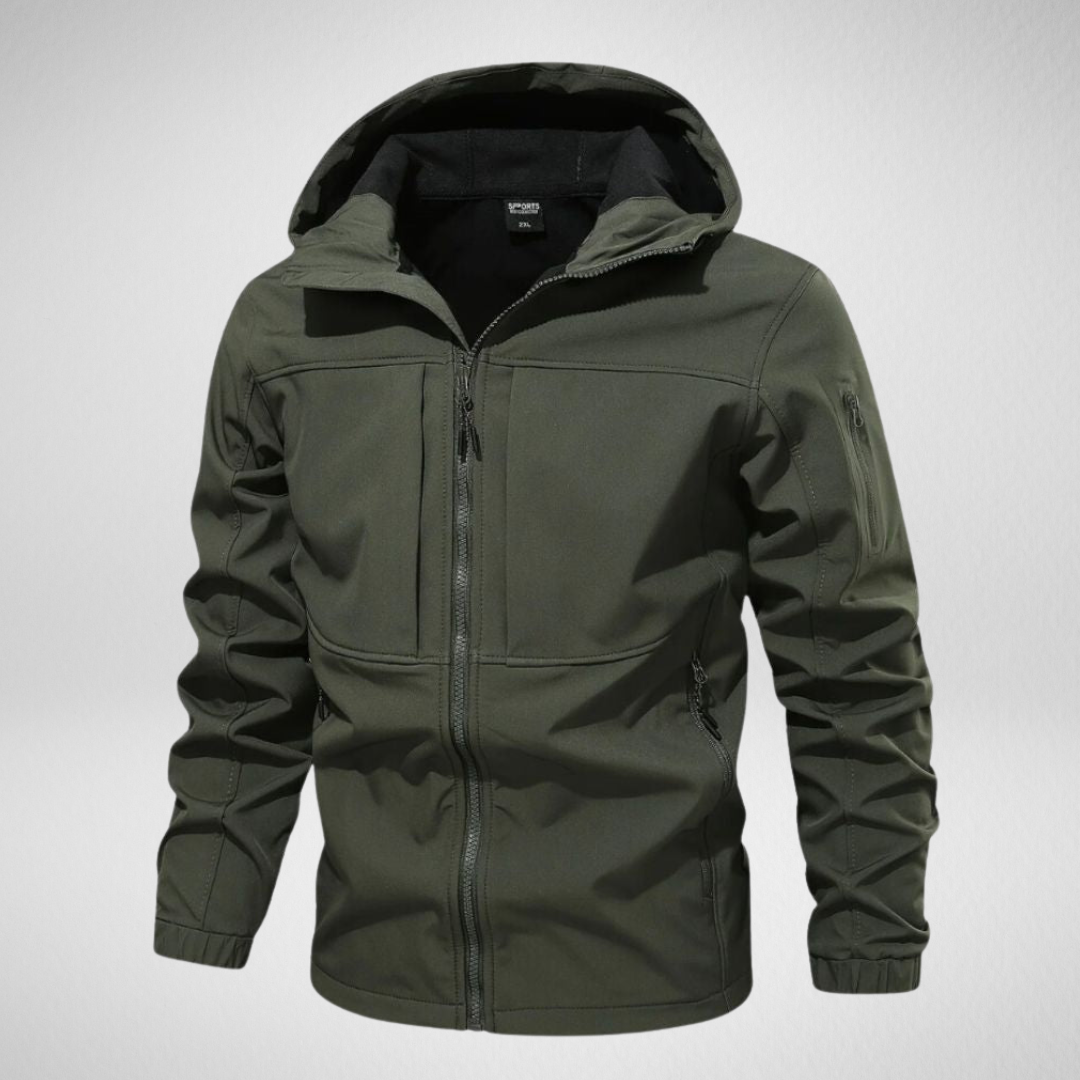 Męska wodoodporna kurtka softshell – styl i ochrona na każdą pogodę