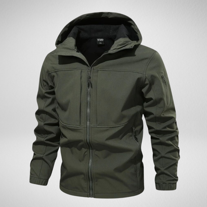 Męska wodoodporna kurtka softshell – styl i ochrona na każdą pogodę