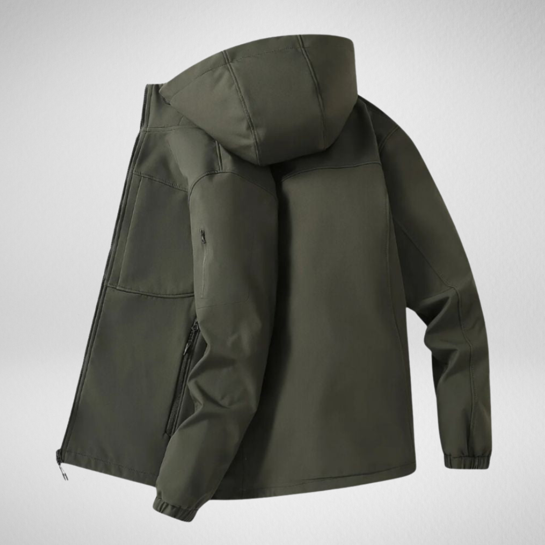 Męska wodoodporna kurtka softshell – styl i ochrona na każdą pogodę