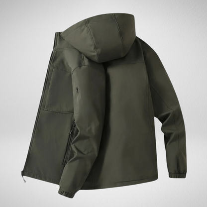Męska wodoodporna kurtka softshell – styl i ochrona na każdą pogodę