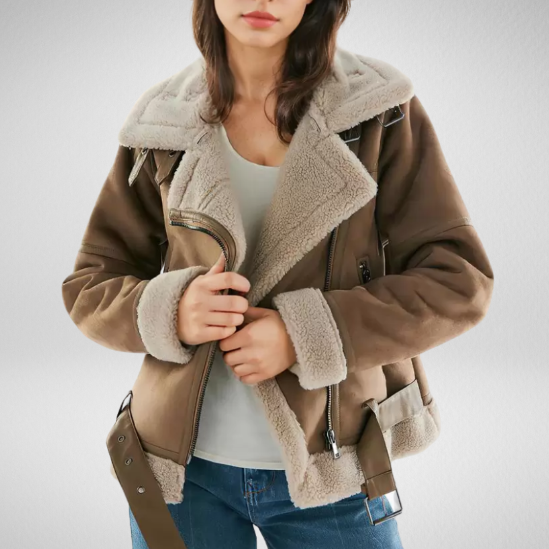 Kurtka pilotka z kożuchem – styl i ciepło na chłodne dni