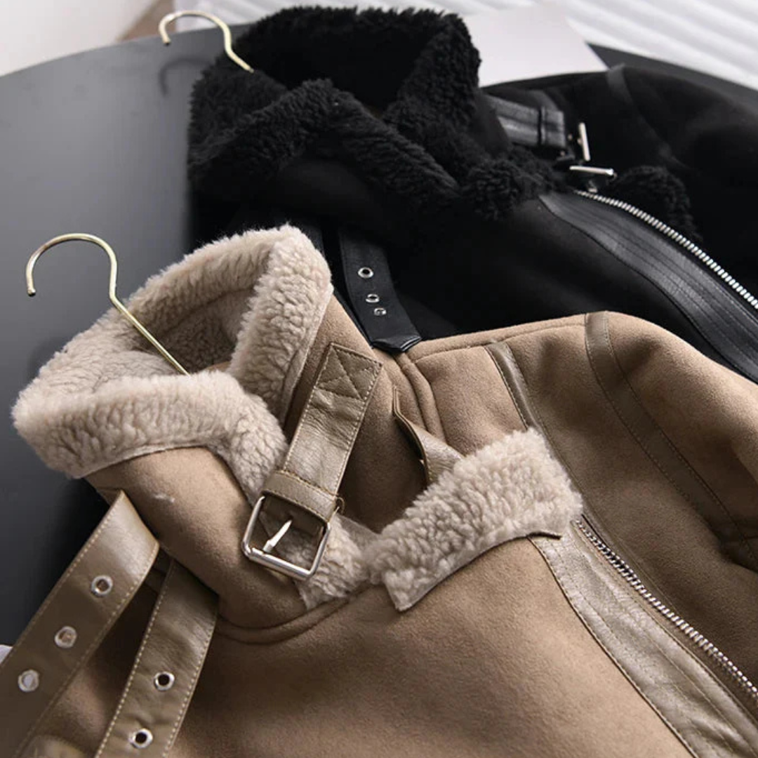 Kurtka pilotka z kożuchem – styl i ciepło na chłodne dni