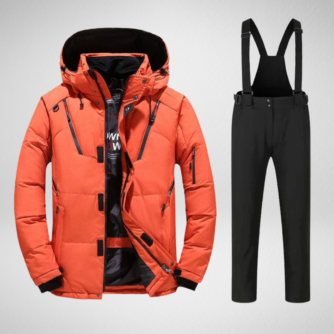 Męski kombinezon narciarski – wodoodporny, ciepły i funkcjonalny