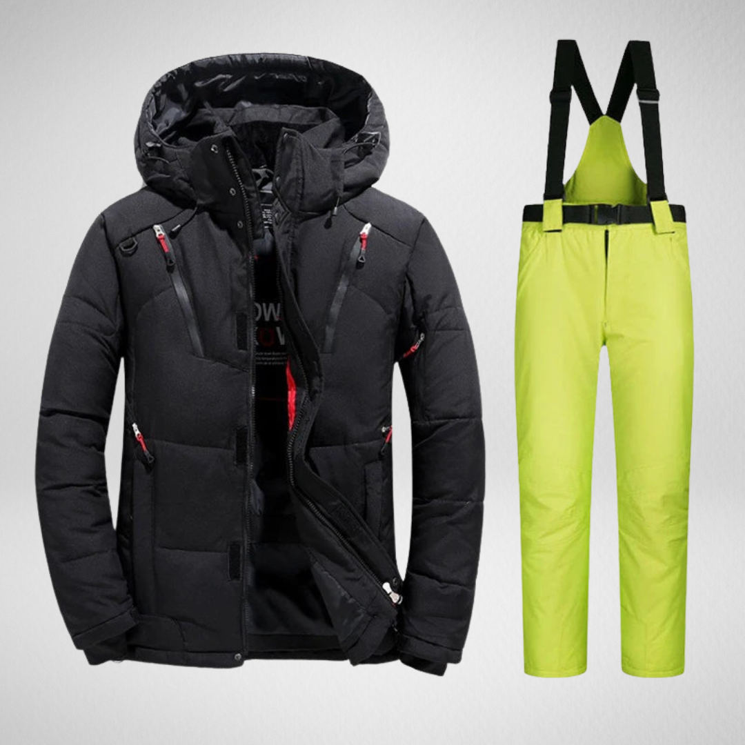 Męski kombinezon narciarski – wodoodporny, ciepły i funkcjonalny
