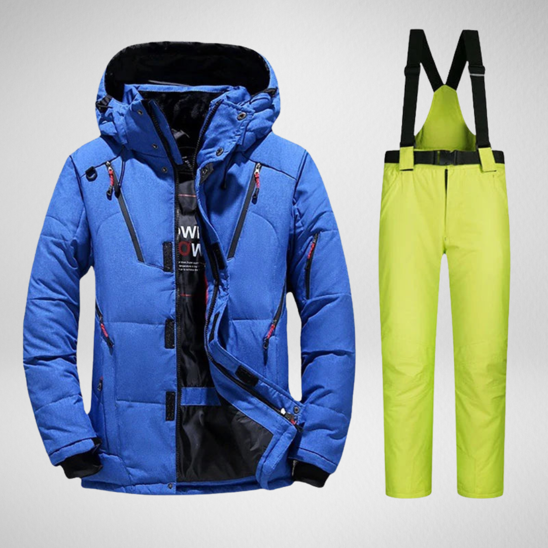 Męski kombinezon narciarski – wodoodporny, ciepły i funkcjonalny