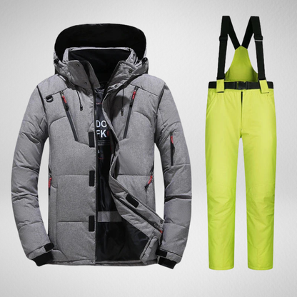 Męski kombinezon narciarski – wodoodporny, ciepły i funkcjonalny