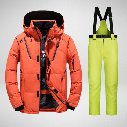 Męski kombinezon narciarski – wodoodporny, ciepły i funkcjonalny