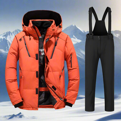Męski kombinezon narciarski – wodoodporny, ciepły i funkcjonalny