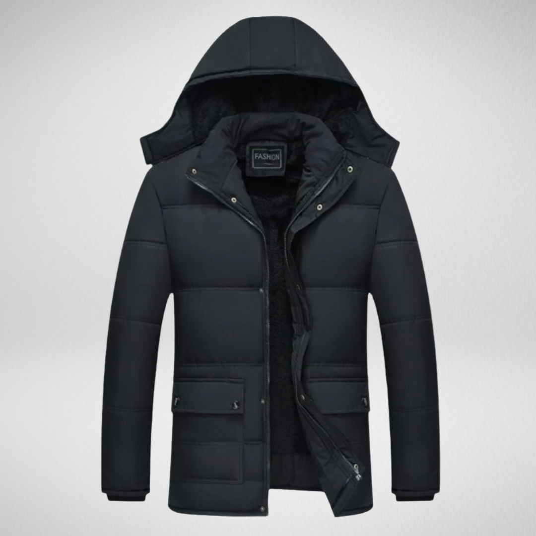 Męska kurtka zimowa – klasyczny fason i ciepła podszewka