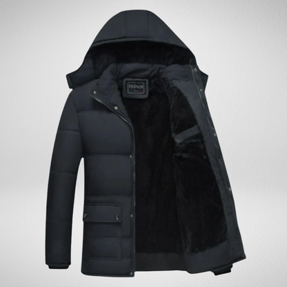 Męska kurtka zimowa – klasyczny fason i ciepła podszewka