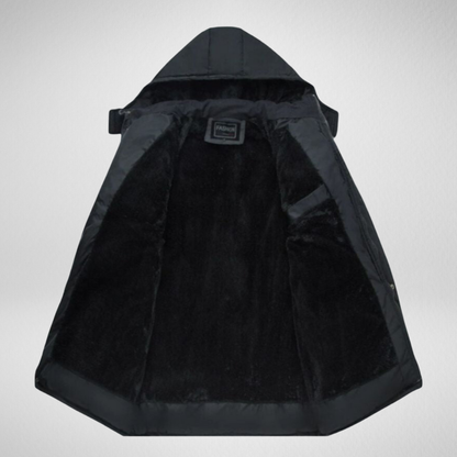 Męska kurtka zimowa – klasyczny fason i ciepła podszewka