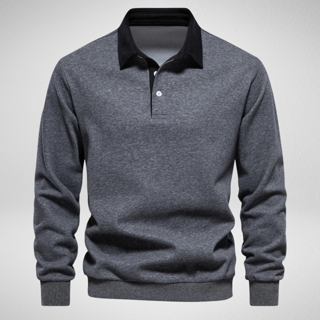 Męska Bluza Polo Rugby – Klasyka w Sportowym Stylu