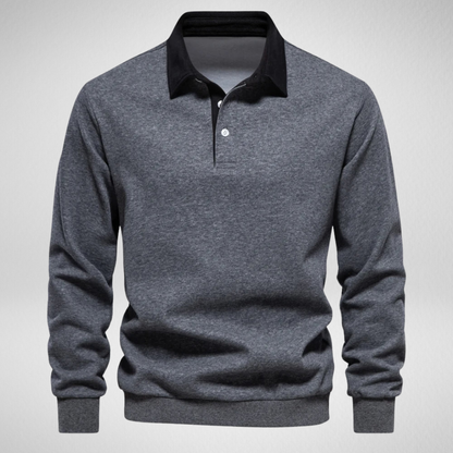 Męska Bluza Polo Rugby – Klasyka w Sportowym Stylu