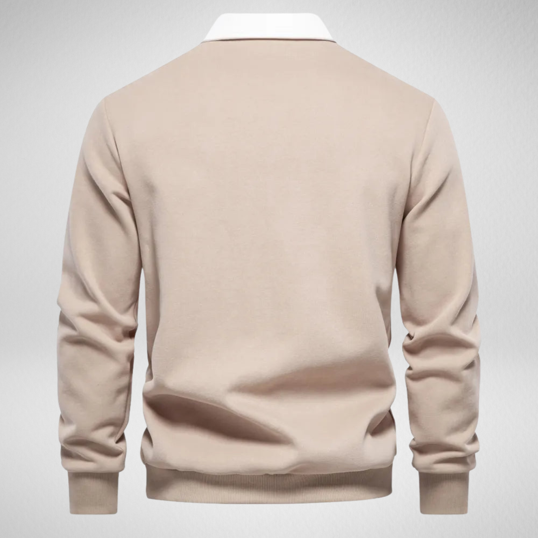 Męska Bluza Polo Rugby – Klasyka w Sportowym Stylu