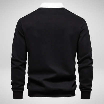 Męska Bluza Polo Rugby – Klasyka w Sportowym Stylu