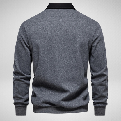 Męska Bluza Polo Rugby – Klasyka w Sportowym Stylu