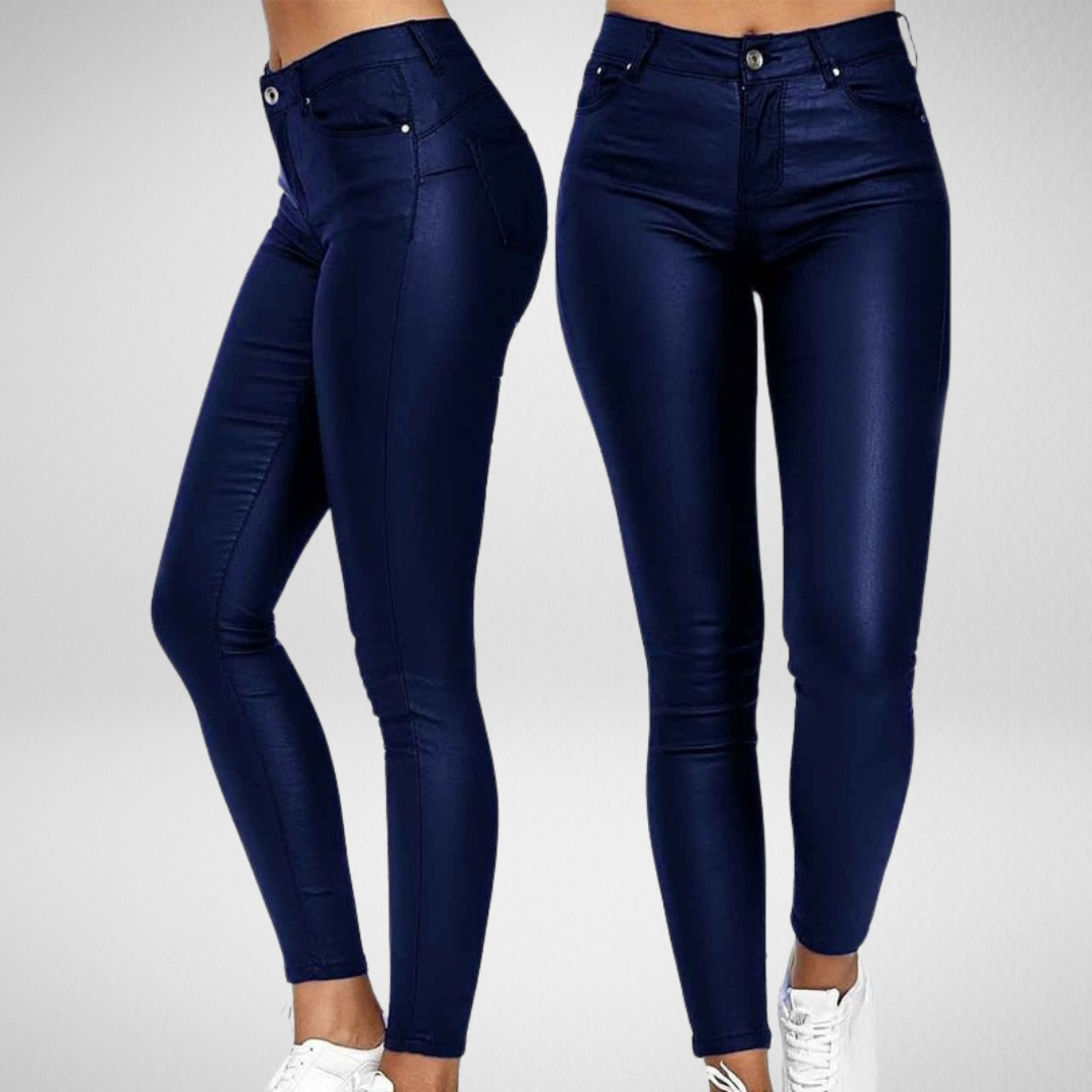 Damskie Spodnie ze Skóry Ekologicznej – Elegancja i Pewność Siebie