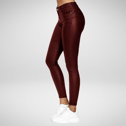 Damskie Spodnie ze Skóry Ekologicznej – Elegancja i Pewność Siebie